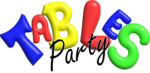 Logo Tables Party - Fond Transparent - Party Surligné