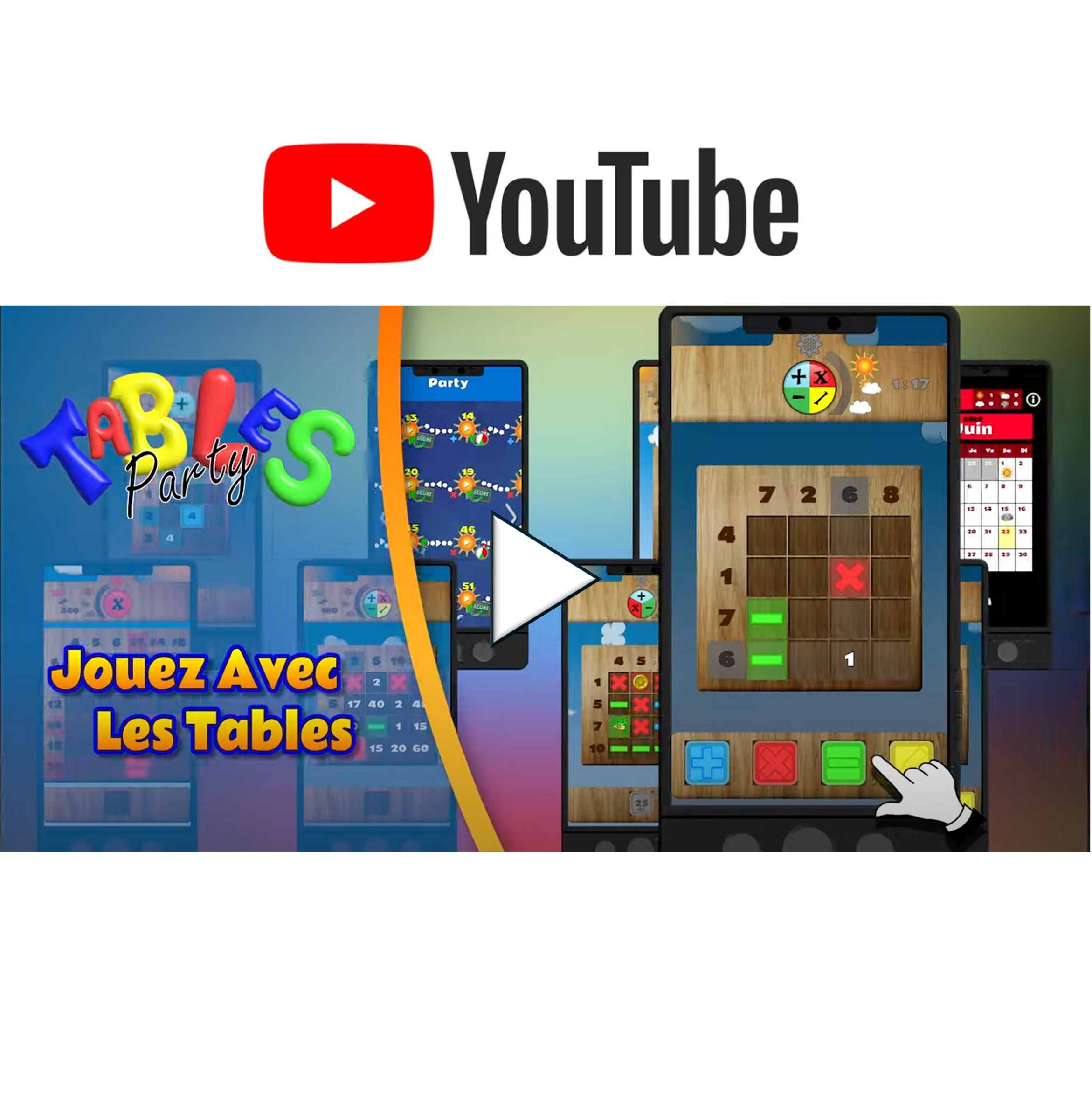 Tables Party sur YouTube